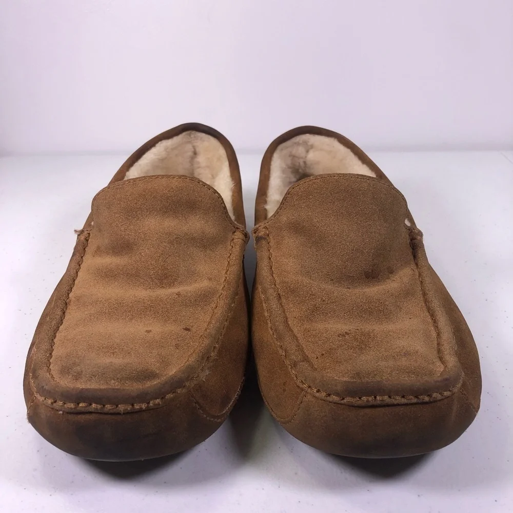 UGG Australia Shearling Slip On Loafer Shoes